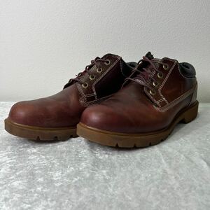 7591013 Timberland ティンバーランド YOUTH BASIC OX トレッキングブーツ 革靴 フルグレインレザー A1P3U サイズ27.5 メンズ 男性用