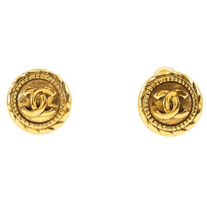 CHANEL シャネル イヤリング 金メッキ 約16.2g レディース【I131824156】中古