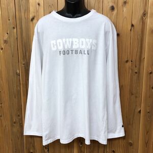 NIKE /ナイキ /メンズXL 長袖Tシャツ トップス ロンT ロングスリーブ ロゴプリント COWBOYS FOOTBALL スポーツ USA古着