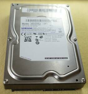 SAMSUNG HD103SJ HDD 1TB★健康状態正常品★使用時間約6300時間