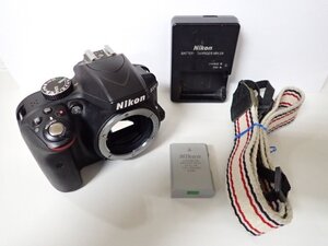 Nikon D3300 ニコン デジタル一眼レフカメラ ボディ 動作品 ショット数：18,920枚 ∩ 70E2D-1