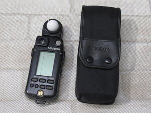 Ω 新O 0281♪ 保証有 MINOLTA【 FLASH METER VI 】ミノルタ フラッシュメーター ケース付・祝10000!取引突破!!