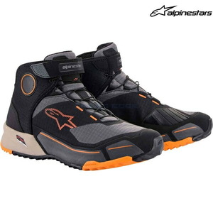 在庫あり alpinestars アルパインスターズ シューズ CR-X DRYSTAR RIDING SHOE カラー:BLACK LIGHT BROWN ORANGE(1284) サイズ:8/25.5cm