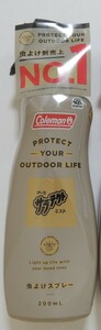 Coleman アース サラテクト ミスト [200ml] 虫よけスプレー 防除用医薬部外品 / 送料無料