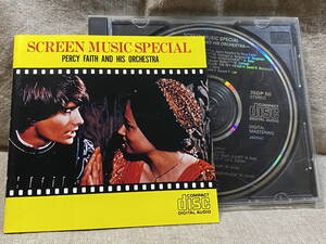 PERCY FAITH - SCREEN MUSIC SPECIAL 35DP50 CSR刻印 国内初版 日本盤 税表記なし3500円盤 廃盤 レア盤