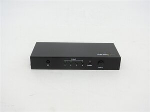 中古　StarTech 4入力1出力HDMIディスプレイ切替器/スイッチャー/セレクター 自動切替機能付 Ultra HD 4K/60Hz対応 VS421HD20　送料無料