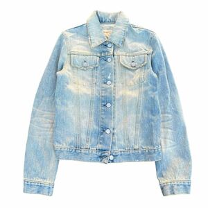 希少 rare HELMUT LANG ヘルムートラング 本人期 denim jacket wash デニム ジャケット 99aw 90