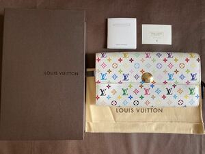 LOUIS VUITTON ポルトフォイユ・サラNM M93532 モノグラム・マルチカラー　ブロン　長財布　ルイ・ヴィトン