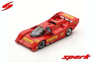 ■限定750pcs. スパークモデル 1/43 1988 ポルシェ962 #30 デルマー2h