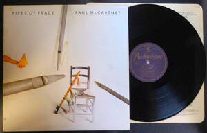 マッカートニー Paul McCartney／PIPES OF PEACE 英国オリジナル　 良好盤！