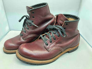 RED WING BECKMAN ROUND-TOE BOOT 9011 レッドウイング ショートブーツ ワインレッド サイズ:US8(約26.0cm)