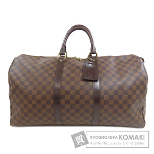 LOUIS VUITTON ルイヴィトン N41427 キーポル50 ボストンバッグ ダミエキャンバス レディース 中古