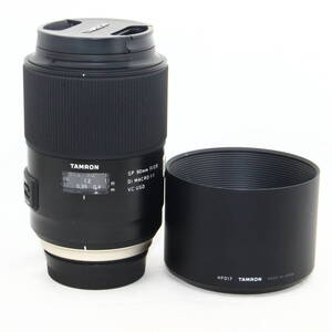 TAMRON 単焦点マクロレンズ SP90mm F2.8 Di MACRO 1:1 VC USD ニコン用 F017N #2501005