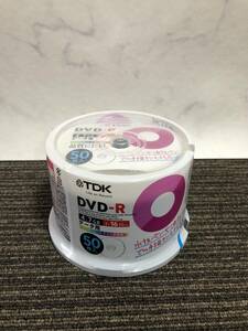 【未使用、未開封】TDK データ用DVD-R 4.7GB 1-16倍速対応 インクジェットプリンタ対応 プリンタブル 50枚 DR47PTC50PU