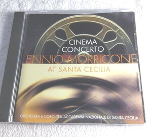 CD　エンニオ・モリコーネ 指揮　CINEMA CONCERTO AT SANTA CECILIA