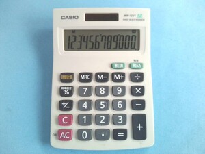 CASIO カシオ 　MW-12VT　 ソーラー 電卓 計算機　12桁　★ 動作品