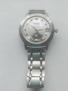 中古品　CITIZEN Crystal Seven ２３JEWELS　自動巻紳士腕時計(ベルトはSEIKO)