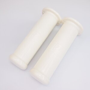 Grips Antique white for Vespa 125 VNB 3-6 VB1 VBA VBB VGL1 VGLA-B 150GS VS2-5 160GS ピアジオ ベスパ グリップ 自転車