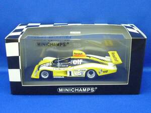 ④ミニチャンプス 1/43 ルノー アルピーヌ A443 ＃1 ル マン 1978 J.P.ジャブイーユ/P.デパイユ(PMA, Renault, Alpine, Le Mans)