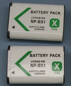 NP-BX1 互換 バッテリー パック　1240mAh