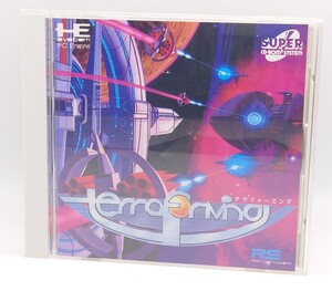 【SR-635】 ライトスタッフ Terraforming テラフォーミング PCE SUPER CD-ROM シューティング 動作確認済み