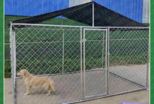 犬のかご ペットフェンス針金犬籠大型犬室外ポンポン穴開けずDIYペットケージ(2*1.5*1.67m)