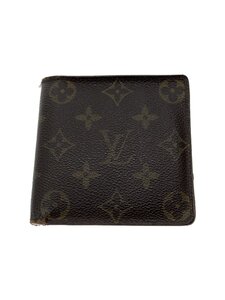 LOUIS VUITTON◆ポルト・ビエ・カルト・クレディ・モネ_モノグラム・キャンバス_BRW/PVC/BRW/ルイヴィトン