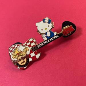  Hard Rock Cafe Kitty Menu Guitar Pin 横浜 コラボ ピンバッジ ハードロックカフェ 2010