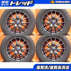 ノア ヴォクシー 冬タイヤ トーヨー winter TRANPATH TX 195/65R15 2019年製 VELVA 15インチ 中古 4本セット エスクァイア 60 70 80系