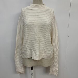 JEANASIS FREE ジーナシス ニット、セーター 長袖 Knit Sweater 白 / ホワイト / 10042696