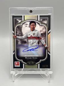 【25枚限定】2022-23 Topps Tier One WATARU ENDO 遠藤航 直筆サインカード Auto