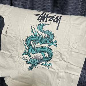 stussy ドラゴンT サイズM 紺タグ USA製 激レア