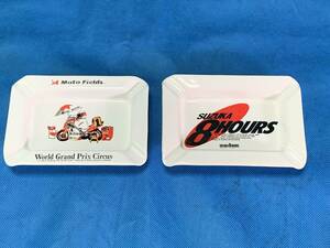 【中古】 灰皿 2個セット WGP SUZUKA8H 1989 GRANDPRIX CIRCUS