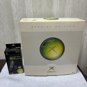 ★1円スタート 中古品 Xbox Special Edition エックスボックス スペシャルエディション F23-00093 Xbox DVD保管ビデオ再生キッド 現状品 