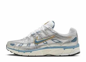 Nike P-6000 "White/Metallic Silver/Pale Ivory/Age Storm" 24.5cm HJ7246-100