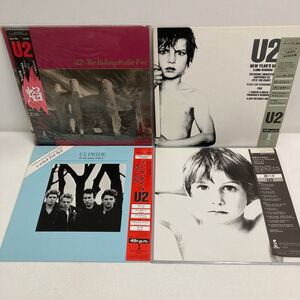 I0119A3 U2 LP レコード 4巻セット 音楽 洋楽 ロック 帯付き / 焔 28SI-252 / NEW YEAR