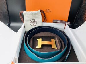 エルメス HERMES コンスタンス Hベルト ベルト レザー リバーシブル