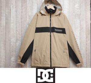 【新品】25 DC SNOW STAND ZIP JACKET - Mサイズ - Beige(BEG) 正規品 スノーボード ウェア ジャケット