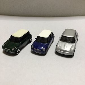 レア絶版希少！MINI COOPER ３台セット！マイスト・トミカ・ウェリー！ダイキャストミニカー！当時物！