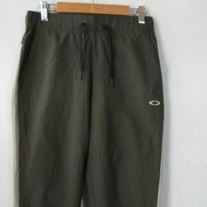 ○美品 OAKLEY オークリー◆レディース ウインドパンツ RADIANT FLEXIBLE JOGGER PANTS◆レディース グリーン Ｍサイズ