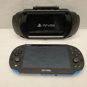 SONY PlayStation Vita Wi-Fiモデル PS Vita 本体 PCH-2000 ブルー/ブラック メモリーカード 8GB付き 