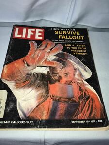 希少品 珍品＜LIFE＞SEPTEMBER／15・1961/(8287e)