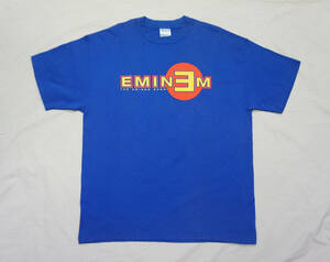 2002年 EMINIEM 『THE EMINEM SHOW』 ツァー Tシャツ HIP HOP ビンテージ Raptees Dr. Dre 50 Cent D12