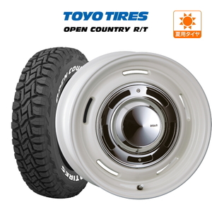 サマータイヤ ホイール 4本セット クリムソン ディーン クロスカントリー TOYO オープンカントリー R/T(WL) 165/65R15 タフト 等