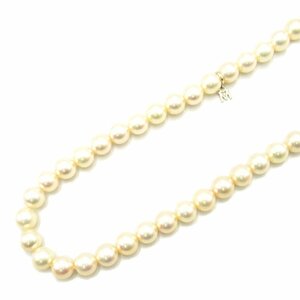 ミキモト アコヤパール ネックレス チャーム付 ブランドオフ MIKIMOTO K18WG（ホワイトゴールド） ネックレス K18WG 中古 レディース