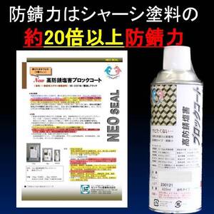 つや消しライトグレー シャーシ塗装剤 約20倍以上の 防錆力 6本入 錆止め塗料 錆の上から塗れる 油性 420ml NS-3321SP 塗料 塩害 サビ止め