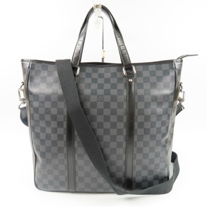 42912★1円スタート★LOUIS VUITTON ルイヴィトン 美品 タダオ 2WAY ショルダーバッグ ビジネスバッグ ダミエグラフィット ハンドバッグ