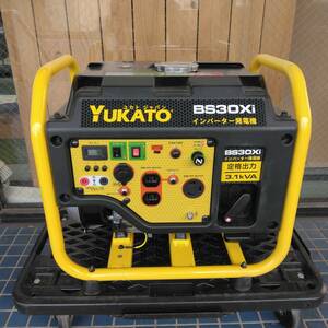 YUKATO ユカト BS30Xi インバーター発電機 オープン型 3.1kVA 低騒音 キャンプ DIY 移動販売 建設作業