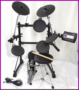 【直接引取限定】Roland/ローランド V-Drums 電子ドラムセット TD-3/CY-8/PD-8/KD-8/動作品/スローン・ペダル等付属&0000004076