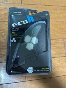 中古品　FCSII エフシーエス2 サーフィン フィン PC AM THRUSTER 3FINS AL MERRICK SHAPER SERIES GREY サイズM